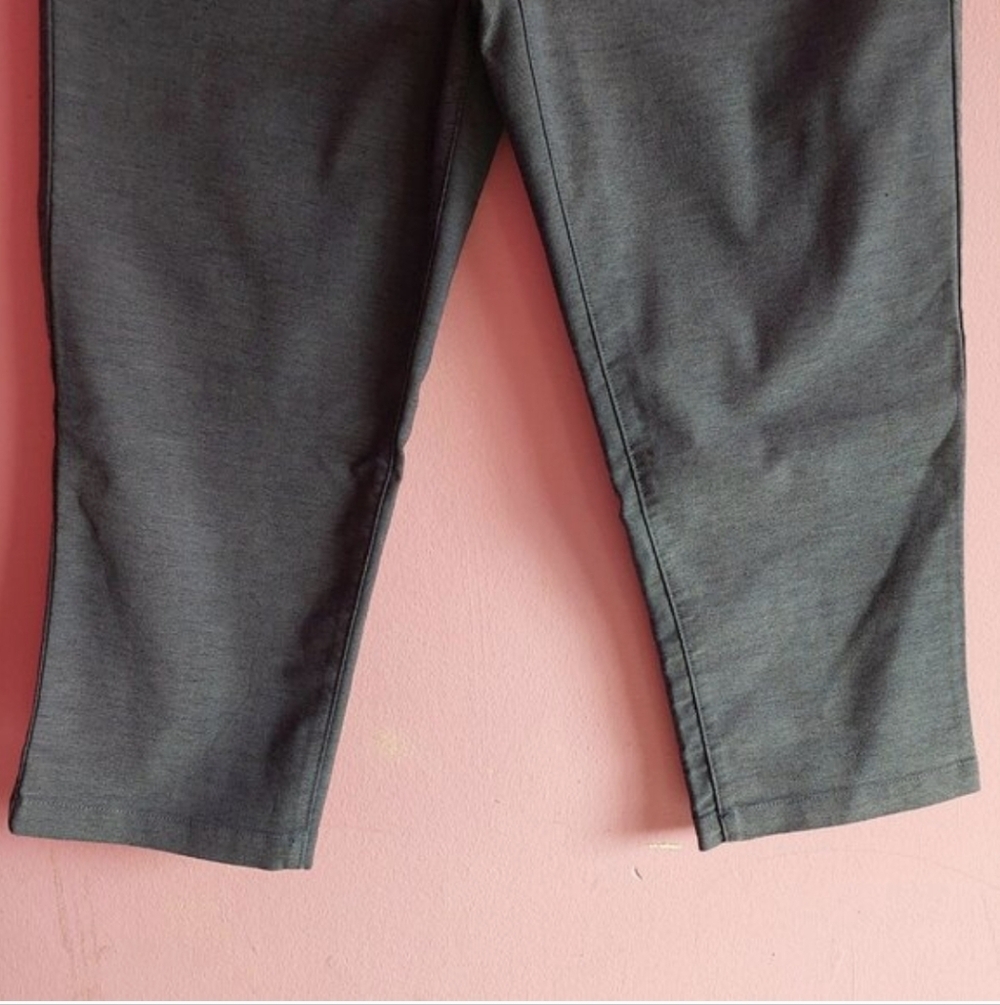 SMALL Forme Blue Draw String Crop Capri Pants - CES - Picture 7 of 12
